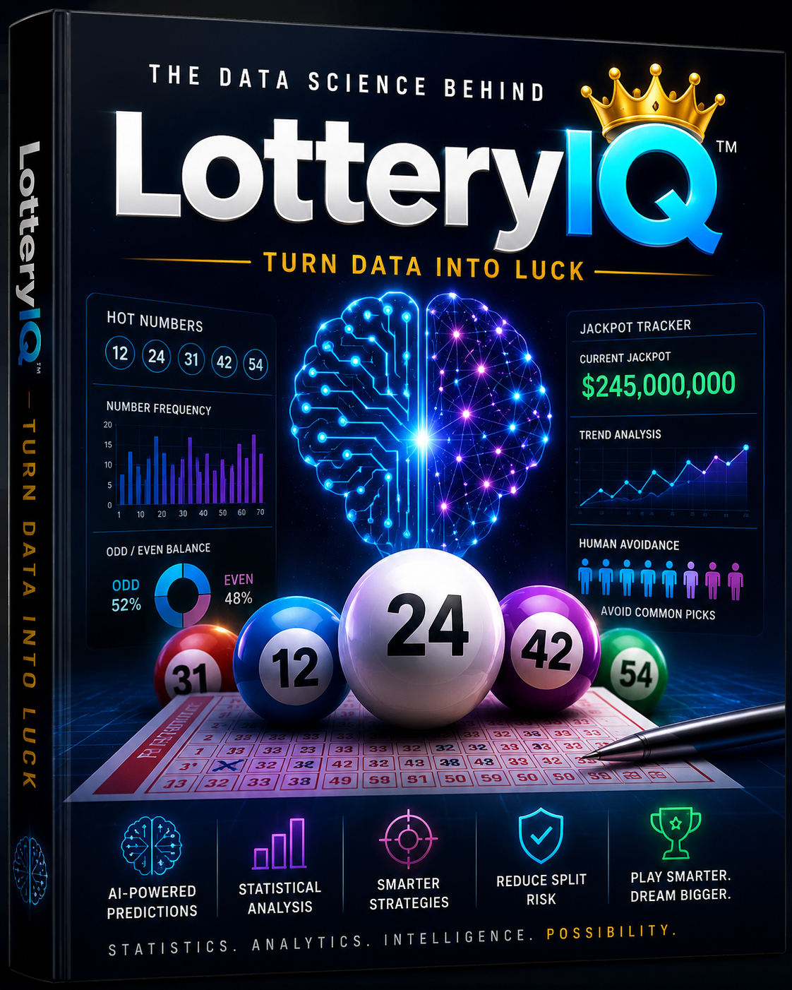 LotteryIQ — The Data Science Behind ebook cover